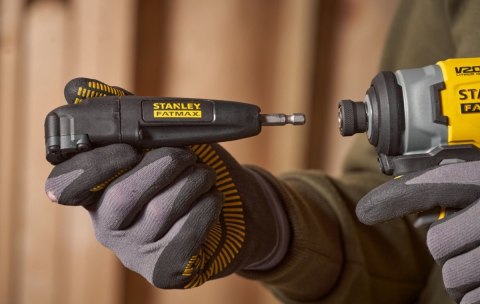 Adapter kątowy do bitów Nasadka kątowa + Bity udarowe STANLEY STA88582-XJ Adapter kątowy do bitów Nasadka kątowa + Bity udarowe STANLEY STA88582-XJ