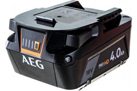 Akumulator z ładowarką zestaw technologia akumulatorów HD 18V AEG SETL1840SHD Bateria 4,0Ah Akumulator z ładowarką zestaw technologia akumulatorów HD 18V AEG SETL1840SHD Bateria 4,0Ah