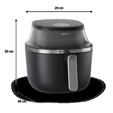 FRYTKOWNICA BEZTŁUSZCZOWA PHILIPS AirFryer Ovi Mini NA322/00 1400 W 4,2L