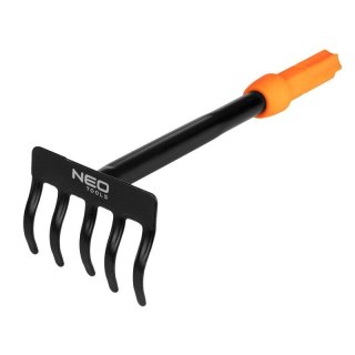 GRABKI MAŁE 5 ZĘBÓW 85x250mm OGRODOWA CLICK SYSTEM 95-073 NEO TOOLS