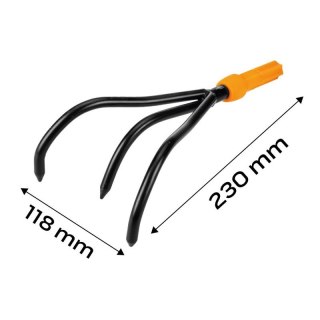 GRABKI PAZURKI DO PIELENIA 230mm OGRODOWE CLICK SYSTEM 95-063 NEO TOOLS