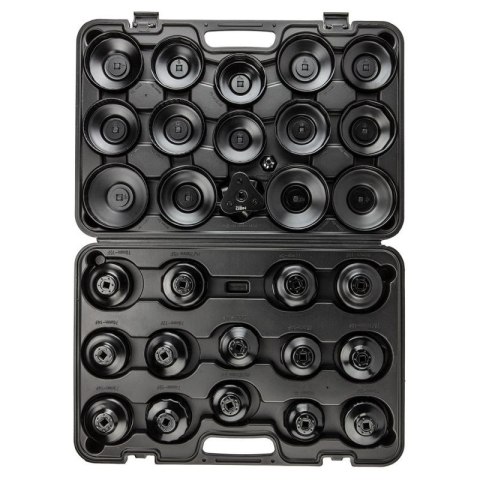 Klucze nasadowe do filtrów oleju 30szt. nasadka filtra walizka komplet NEO TOOLS 11-242 Klucze nasadowe do filtrów oleju 30szt. nasadka filtra walizka komplet NEO TOOLS 11-242