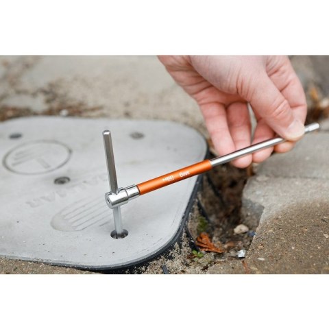 Klucze trzpieniowe z przetyczką imbusowe zestaw 10 szt w stojaku 2-10 mm NEO TOOLS 09-509
