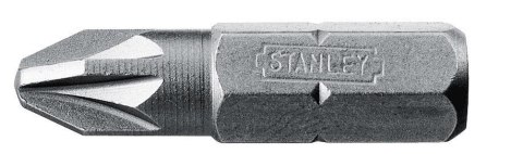 Końcówka PZ2 krótka 1/4" (25 szt.) Stanley 1-68-949