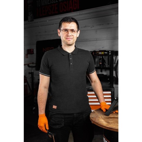 Koszulka polo DENIM, czarna, rozmiar M NEO TOOLS 81-659-M Koszulka polo DENIM, czarna, rozmiar M NEO TOOLS 81-659-M