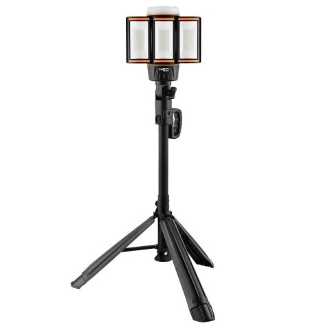 Lampa akumulatorowa na standzie 5000lm + ładowarka ze statywem NEO TOOLS 99-121
