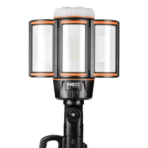Lampa akumulatorowa na standzie 5000lm + ładowarka ze statywem NEO TOOLS 99-121