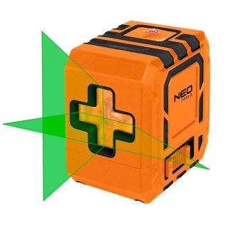 Laser Krzyżowy Samopoziomujacy 20m Etui Uchwyt Poziomica Laserowa NEO TOOLS 75-142