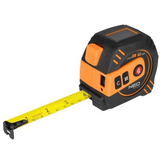 Miara zwijana taśma miernicza 5m z wbudowanym dalmierzem laserowym 40m NEO TOOLS 67-100