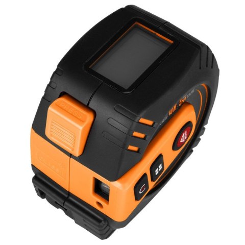 Miara zwijana taśma miernicza 5m z wbudowanym dalmierzem laserowym 40m NEO TOOLS 67-100 Miara zwijana taśma miernicza 5m z wbudowanym dalmierzem laserowym 40m NEO TOOLS 67-100