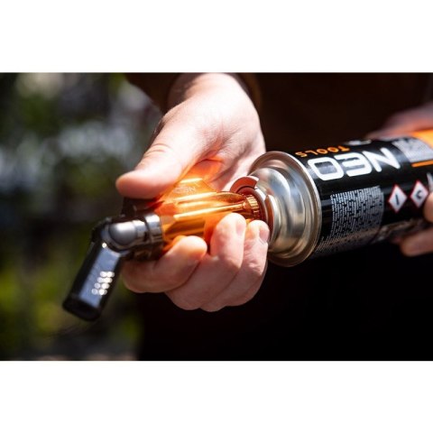 Mikropalnik gazowy z zapłonem piezo regulacja płomienia 200W 1300°C NEO TOOLS 19-907