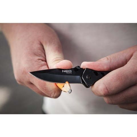 NÓŻ UNIWERSALNY 160MM, SKŁADANY STAL NIERDZEWNA 63-181 NEO TOOLS NÓŻ UNIWERSALNY 160MM, SKŁADANY STAL NIERDZEWNA 63-181 NEO TOOLS