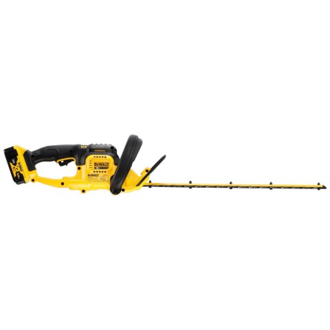 NOŻYCE AKUMULATOROWE DO ŻYWOPŁOTU 55CM 18V XR 1*5.0 AH DCMHT563P1-QW DEWALT