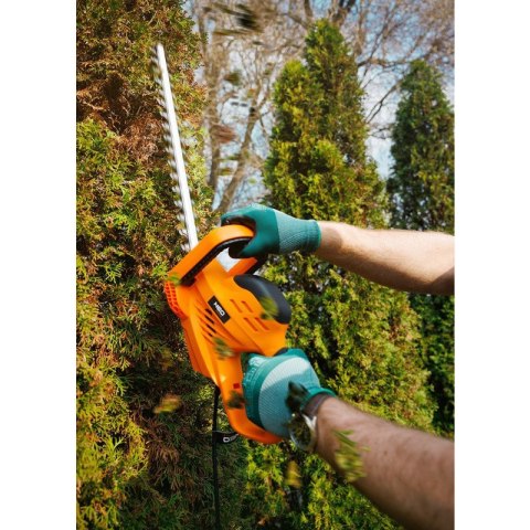 Nożyce sekator do żywopłotów krzewów elektryczne sieciowe 600W 540mm szerokość cięcia 510mm NEO TOOLS