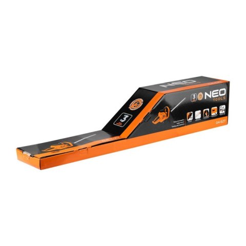 Nożyce sekator do żywopłotów krzewów elektryczne sieciowe 600W 540mm szerokość cięcia 510mm NEO TOOLS