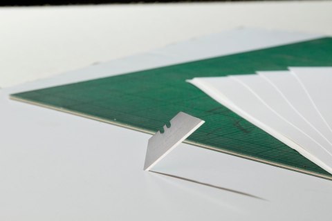 Ostrza Noże Trapezowe długie uniwersalne do cięcia rzemieślnicze 5szt 11-921-0 Stanley