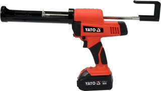 PISTOLET DO SILIKONU KLEJU MAS WYCISKACZ AKUMULATOROWY PROFESJONALNY YATO YT-82888