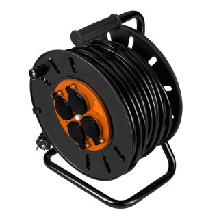 PRZEDŁUŻACZ BĘBNOWY 30M 3x2.5mm2 IP44 E/F DO 3600W 4 GNIAZDA NEO TOOLS 90-173