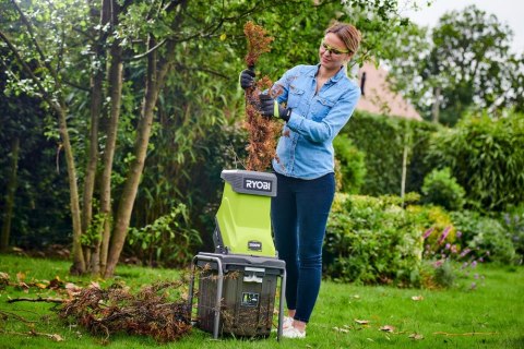 Rozdrabniacz do gałęzi Rozdrabniarka Elektryczna Udarowa Ryobi RSH2545B Rozdrabniacz do gałęzi Rozdrabniarka Elektryczna Udarowa Ryobi RSH2545B