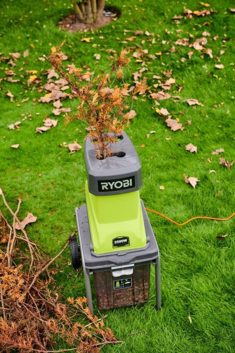 Rozdrabniacz do gałęzi Rozdrabniarka Elektryczna Udarowa Ryobi RSH2545B Rozdrabniacz do gałęzi Rozdrabniarka Elektryczna Udarowa Ryobi RSH2545B