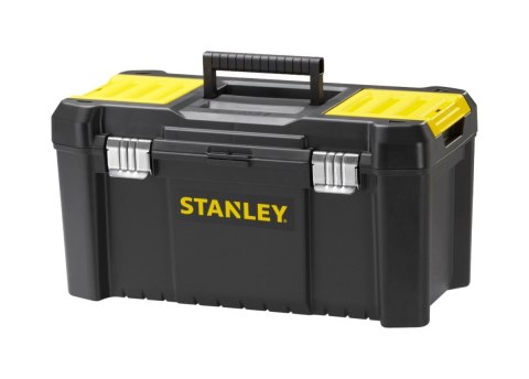 SKRZYNKA NARZĘDZIOWA METALOWE ZATRZASKI STANLEY