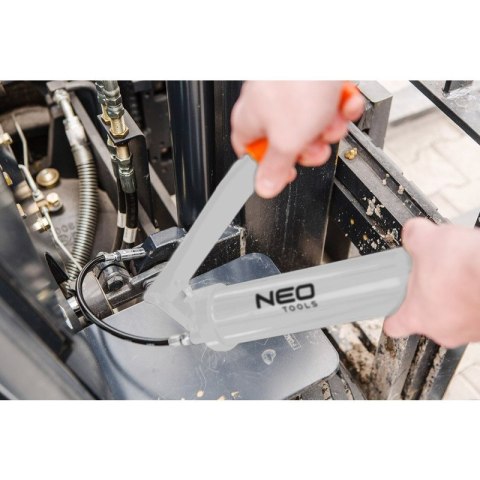 SMAROWNICA DŹWIGNIOWA RĘCZNA DO PALIWA OLEJU 18L/min DO BECZKI 500cm3 NEO TOOLS