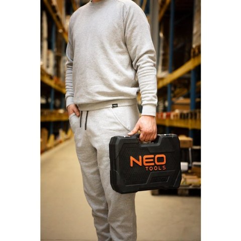 SPODNIE DRESOWE COMFORT, SZARY MELANŻ, ROZMIAR M 81-280-M NEO TOOLS SPODNIE DRESOWE COMFORT, SZARY MELANŻ, ROZMIAR M 81-280-M NEO TOOLS