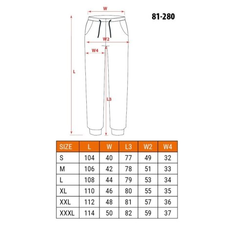 SPODNIE DRESOWE COMFORT, SZARY MELANŻ, ROZMIAR M 81-280-M NEO TOOLS SPODNIE DRESOWE COMFORT, SZARY MELANŻ, ROZMIAR M 81-280-M NEO TOOLS