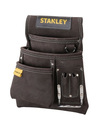 PAS KIESZEŃ TORBA NARZĘDZIOWA NERKA SASZETKA NA GWOŹDZIE I MŁOTEK STANLEY STST1-80114