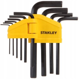 STANLEY ZESTAW 10 KLUCZY SZEŚCIOKĄTNYCH STANLEY 0-69-253