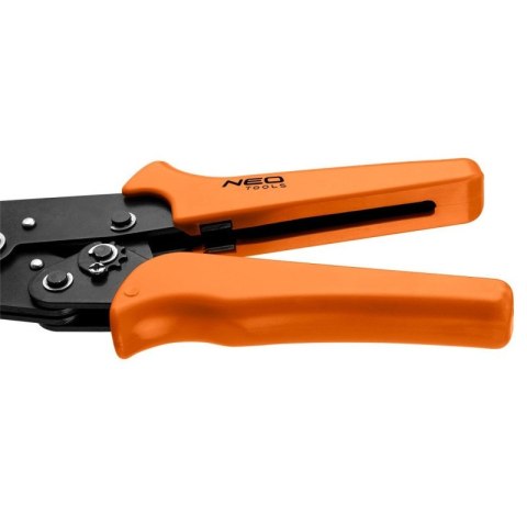 Szczypce do zaciskania końcówek tulejkowych wytrzymałe 0.25-6 mm2 NEO TOOLS 01-544 Szczypce do zaciskania końcówek tulejkowych wytrzymałe 0.25-6 mm2 NEO TOOLS 01-544