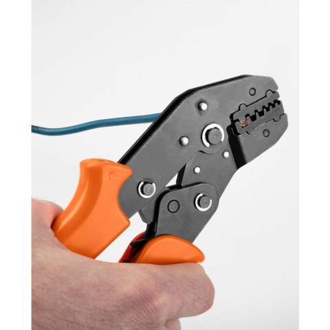 Szczypce do zaciskania końcówek tulejkowych wytrzymałe 0.25-6 mm2 NEO TOOLS 01-544 Szczypce do zaciskania końcówek tulejkowych wytrzymałe 0.25-6 mm2 NEO TOOLS 01-544