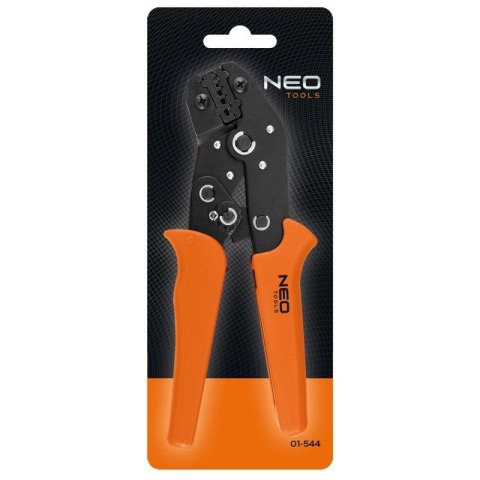 Szczypce do zaciskania końcówek tulejkowych wytrzymałe 0.25-6 mm2 NEO TOOLS 01-544 Szczypce do zaciskania końcówek tulejkowych wytrzymałe 0.25-6 mm2 NEO TOOLS 01-544