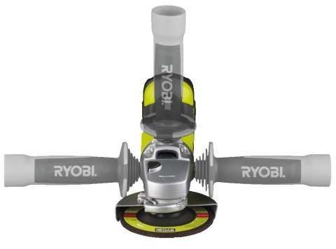 Szlifierka kątowa akumulatorowa 115mm 18V cięcie szlifowanie Ryobi (R18AG-140S) Szlifierka kątowa akumulatorowa 115mm 18V cięcie szlifowanie Ryobi (R18AG-140S)