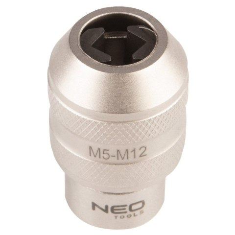 ADAPTER DO GWINTOWNIKÓW, UCHWYT DO GWINTOWNIKA 3/8"DR M5-M12 12-906 NEO TOOLS ADAPTER DO GWINTOWNIKÓW, UCHWYT DO GWINTOWNIKA 3/8"DR M5-M12 12-906 NEO TOOLS