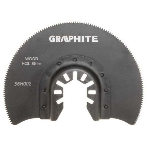 TARCZA PÓŁOKRĄGŁA HCS DO DREWNA BRZESZCZOT MULTITOOL 85MM GRAPHITE 56H002