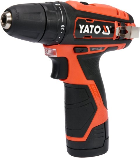 WIERTARKO WKRĘTARKA AKUMULATOROWA WIERTARKO-WKRĘTARKA 12V 2,0AH YATO YT-82901