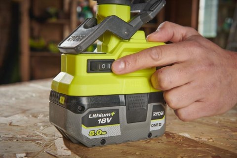 Wentylator wiatrak Zaciskowy biurkowy 10cm Akumulatorowy 18V ONE+ RCF18-0 RYOBI Wentylator wiatrak Zaciskowy biurkowy 10cm Akumulatorowy 18V ONE+ RCF18-0 RYOBI