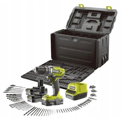 Wiertarko-wkrętarka zakrętarka zasilana akumulatorem lekka Ryobi R18DD3-220T