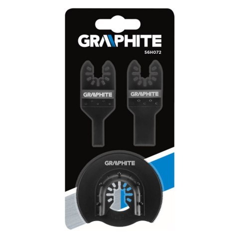 Zestaw brzeszczotów do metalu do urządzenia wielofunkcyjnego 3szt GRAPHITE