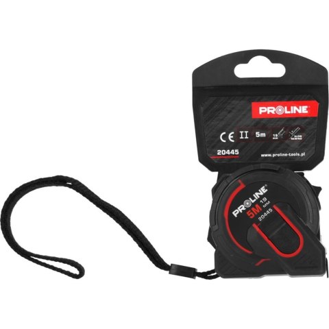 Miara zwijana 5m/19mm ze spowalniaczem magnesy Proline 20445