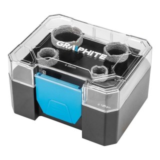 OTWORNICE DIAMENTOWE DO PŁYTEK, CERAMIKI, GRESU, BETON, KLINKIERU, KAMIENIA GRAPHITE 55H318