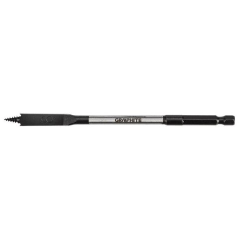 Otwornice stalowe z ostrzem z węglika spiekanego 19, 25, 30, 38, 40, 68 mm, GRAPHITE 57H923