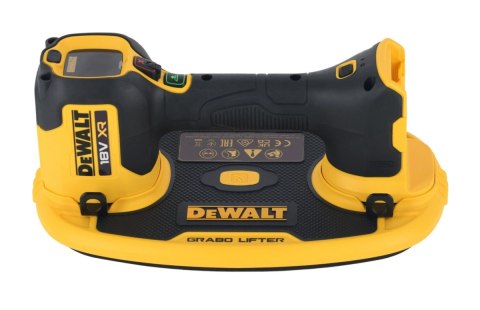 PODNOŚNIK PRÓŻNIOWY AKUMULATOROWY 18V XR GRABO DEWALT DCE590N-XJ LI-ION PODNOŚNIK PRÓŻNIOWY AKUMULATOROWY 18V XR GRABO DEWALT DCE590N-XJ LI-ION