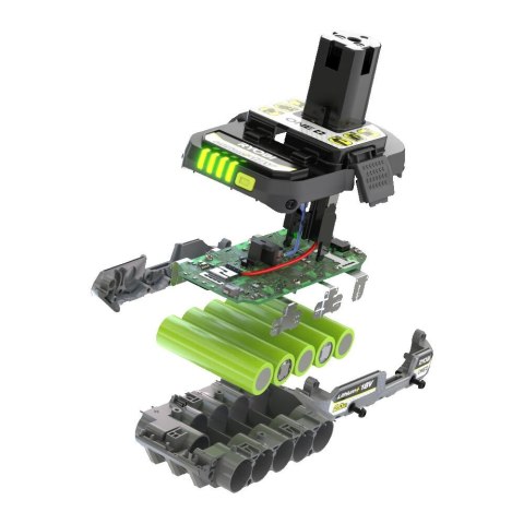 RYOBI AKUMULATOR BATERIA 18V SYSTEM ONE+ POJEMNOŚĆ 2,0AH RB1820C 18V 2 Ah