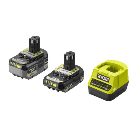 RYOBI ŁADOWARKA + AKU 4.0Ah RB1840X + AKU 2.0Ah RB1820C RC18120-242X BOX