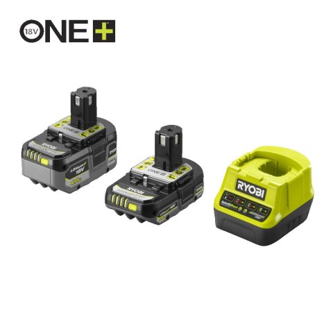 RYOBI ŁADOWARKA + AKU 4.0Ah RB1840X + AKU 2.0Ah RB1820C RC18120-242X BOX