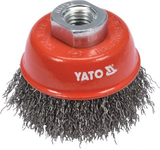 SZCZOTKA DOCZOLOWA 65MM M14 INOX YATO YT-47658