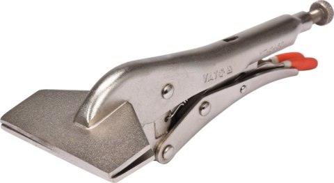 SZCZYPCE ZACISKOWE SZEROKIECH O SZCZĘKACH Z REGULACJĄ ŚRUBOWĄ 200MM YATO YT-2463