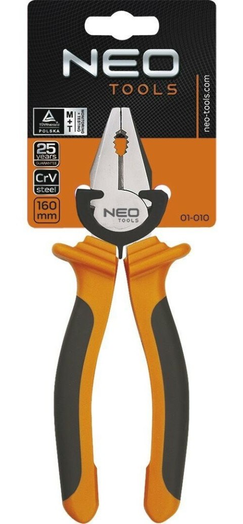 01-010 Szczypce uniwersalne 160 mm NEO Tools